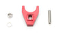 Chevy V8 Billet Dist. Clamp - Red - 66987