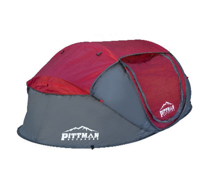 Pittman Instant POP-UP Ground Tent - 4 Person