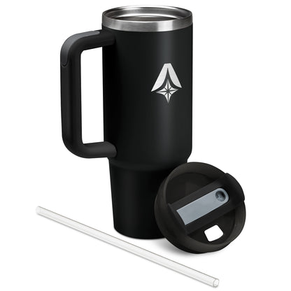 Pittman 40oz. Hydration Tumbler With Comfort Soft Handle - Black