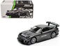 Mazda RX7 (FD) "RE Amemiya" Widebody RHD (Right Hand Drive) Gunmetal Gray Metallic with Carbon Hood 1/64 Diecast Model Car by Pop Race  free shipping USA