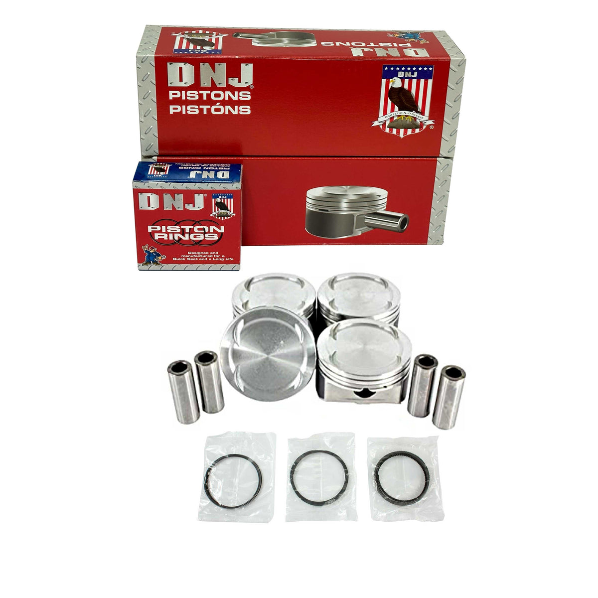Piston and Ring Set 2009-2016 Hyundai, Kia 2.4L