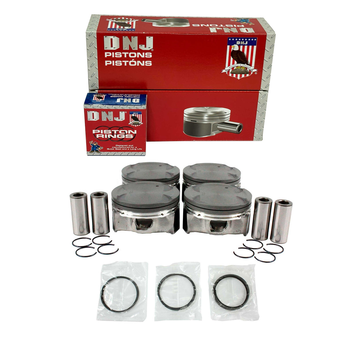 Piston and Ring Set 2011-2016 Hyundai, Kia 1.8L