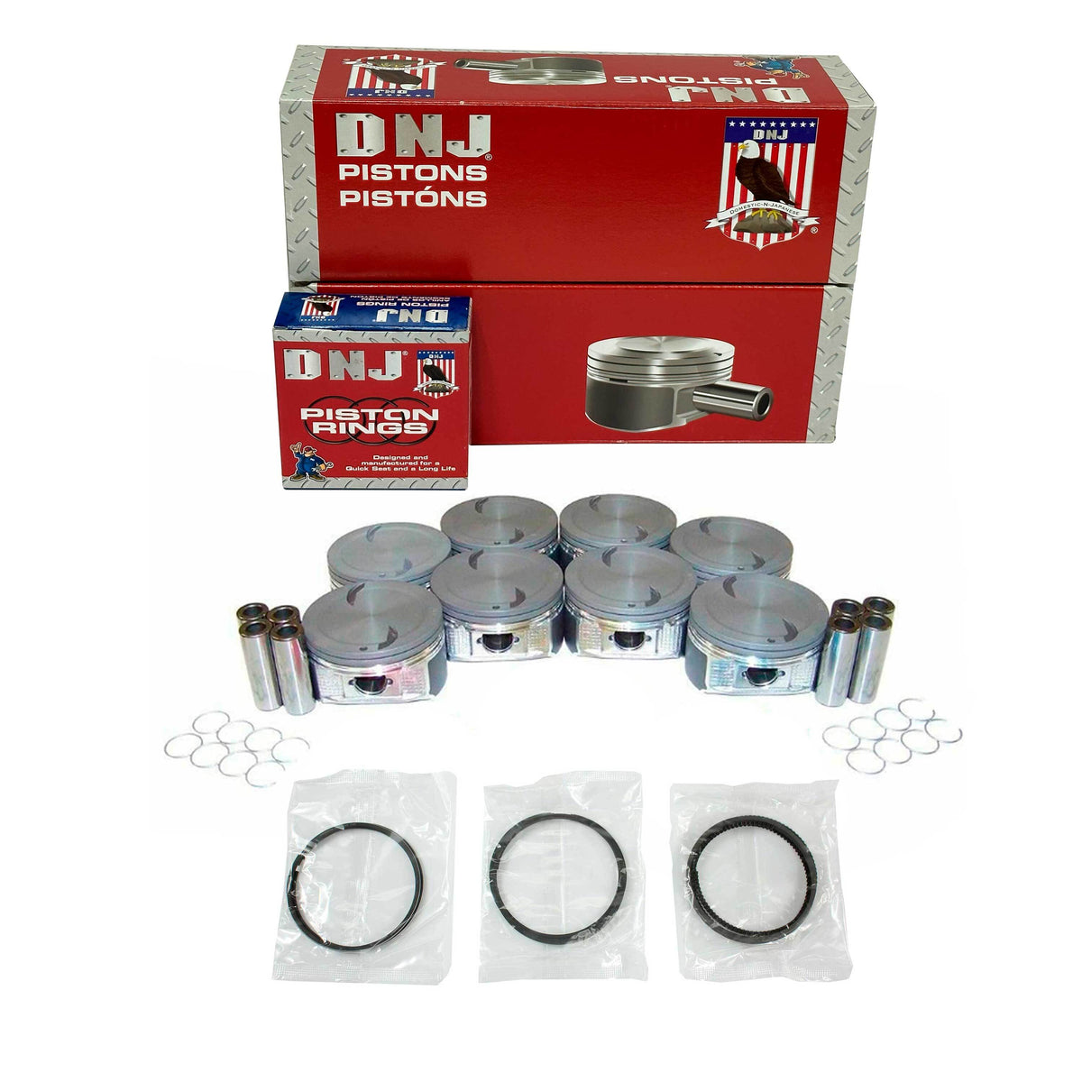 Piston and Ring Set 2006-2016 Chevrolet, GMC, Hummer 6.0L