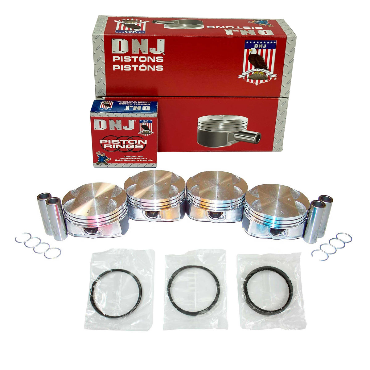 Piston and Ring Set 2006-2017 Buick, Chevrolet, GMC, Pontiac, Saturn 2.4L