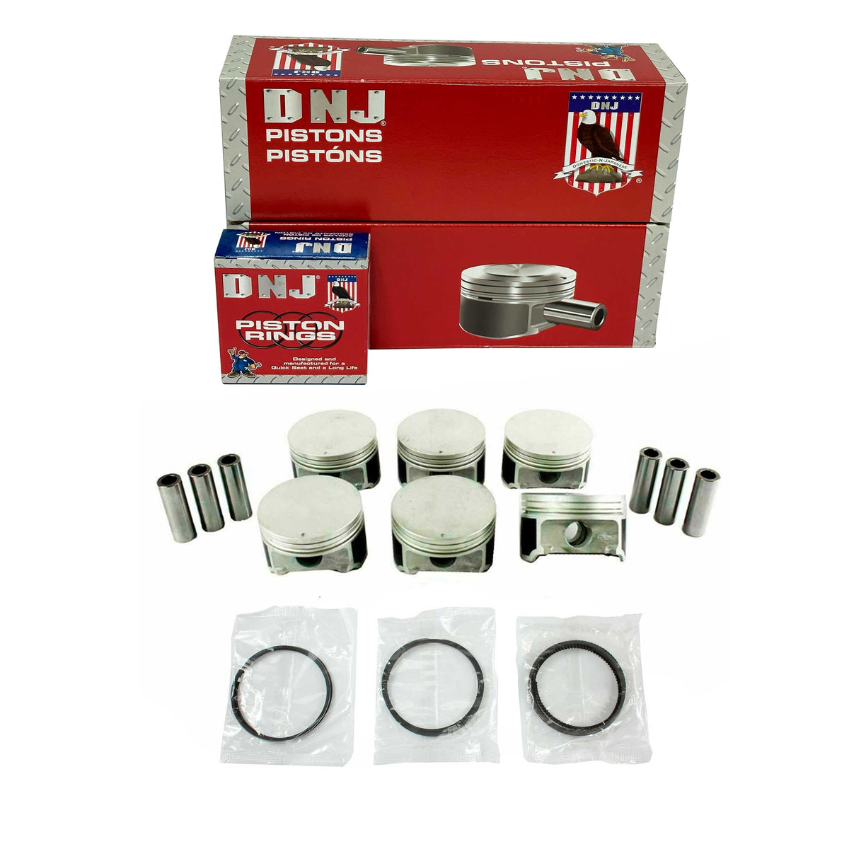 Piston and Ring Set 2005-2011 Ford, Land Rover, Mercury 4.0L