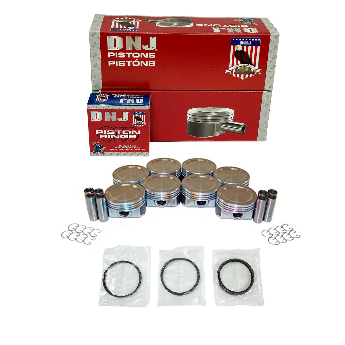 Piston and Ring Set 1997-2008 Ford, Lincoln 5.4L