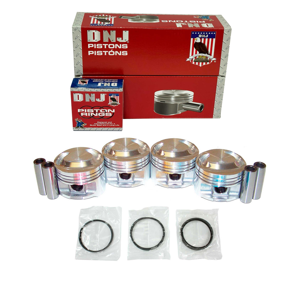 Piston and Ring Set 1997-2004 Ford, Mercury 2.0L