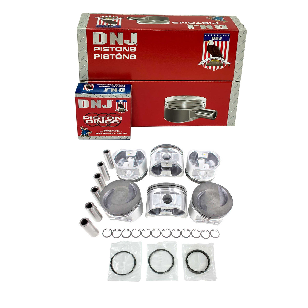 Piston and Ring Set 1996-2004 INFINITI, Mercury, Nissan 3.3L