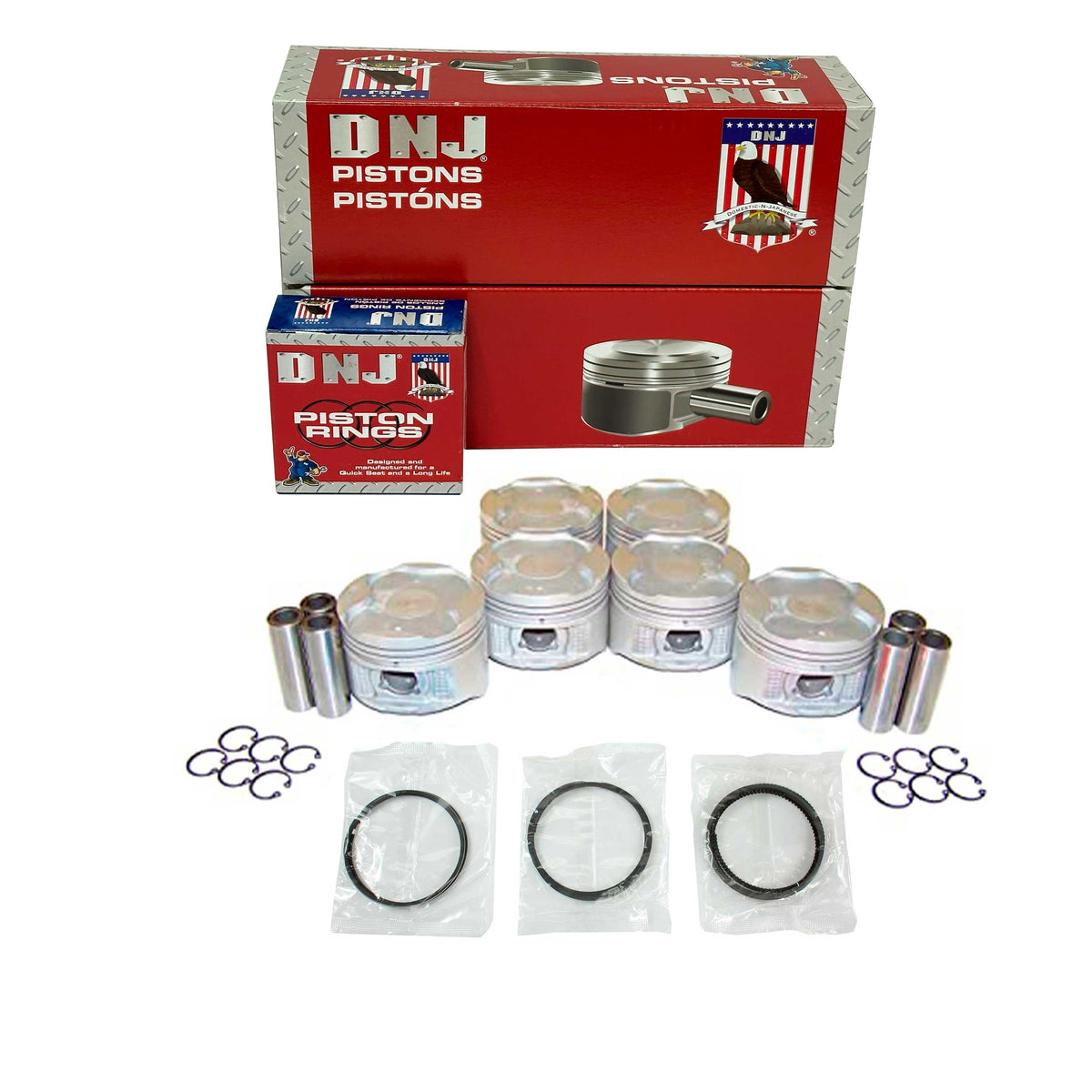 Piston and Ring Set 1992-1993 Lexus, Toyota 3.0L