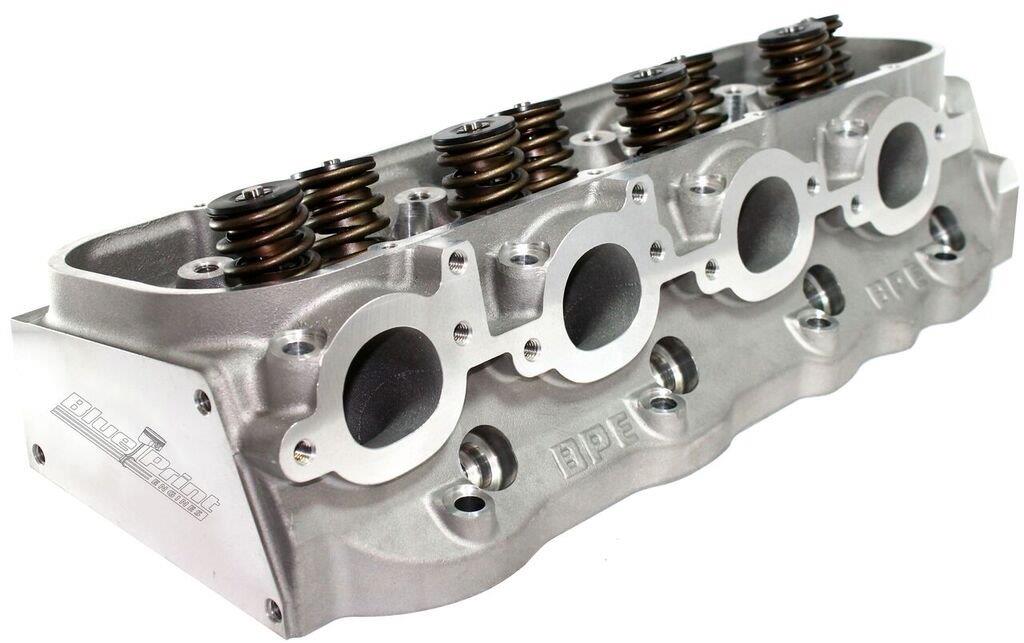 BB CHEVY ALUMINUM CYLINDER HEADS - 358CC - ASSEMBLED