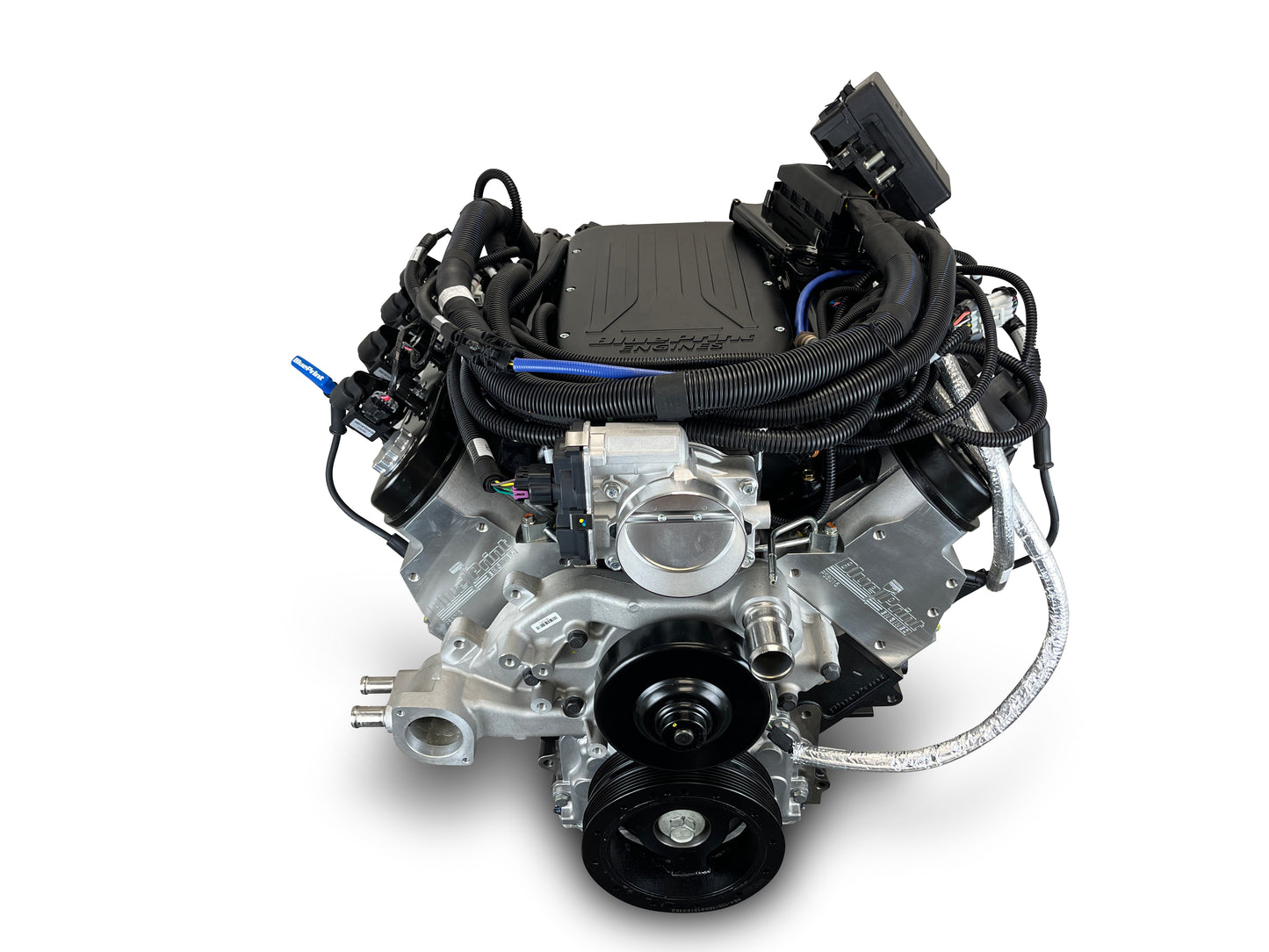 BluePrint Engines GM LS Compatible 376 C.i. Pro Series Engine - BPE Cast Intake - Base Dressed - BluePrint Engines Calibrated ECU