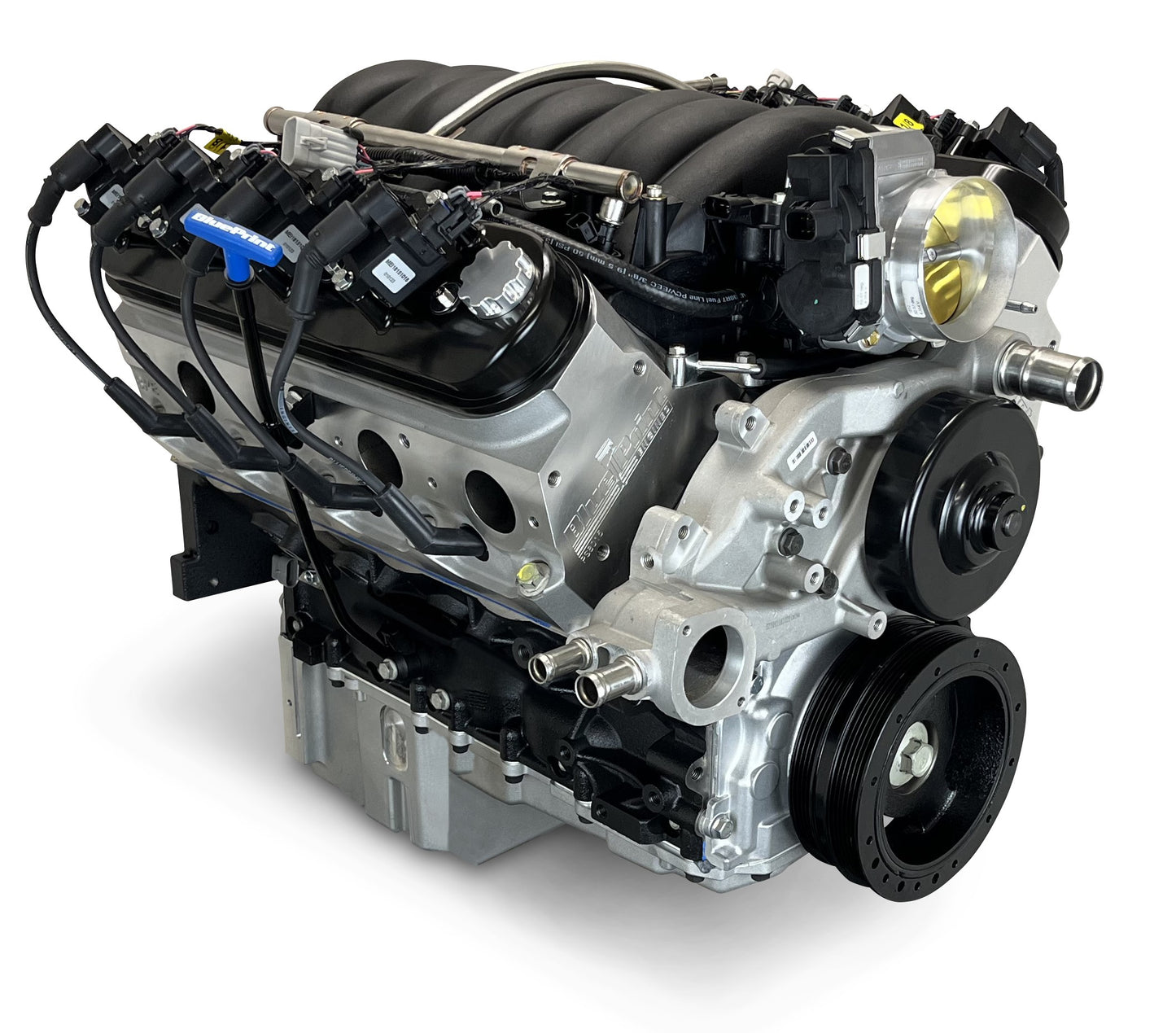 BluePrint Engines GM LS Compatible 427 C.i. Pro Series Engine - GM Plastic Intake - Base Dressed - No ECU / Harness