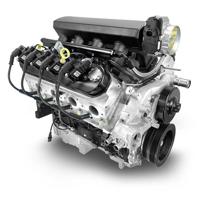 BluePrint Engines GM LS Compatible 427 C.i. Pro Series Engine - BPE Fabbed Aluminum Intake - Base Dressed - No ECU / Harness