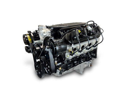 BluePrint Engines GM LS Compatible 427 C.i. Pro Series Engine - BPE Cast Intake - Deluxe Dressed - Black Pulley Kit - BluePrint Engines Calibrated ECU