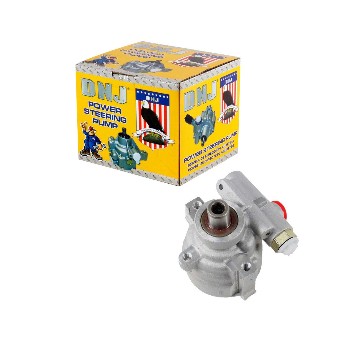 Power Steering Pump 2002-2009 Buick,Cadillac,Chevrolet,GMC,Isuzu,Oldsmobile,Saab 4.2L-6.0L