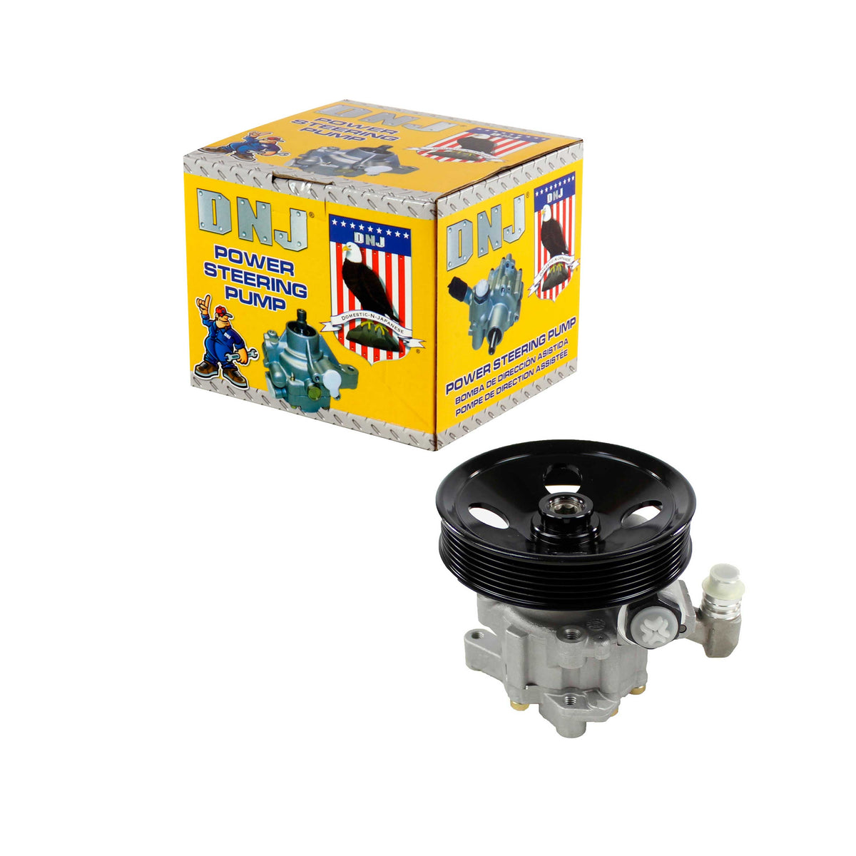 Power Steering Pump 2000-2006 Mercedes-Benz 4.3L-5.5L