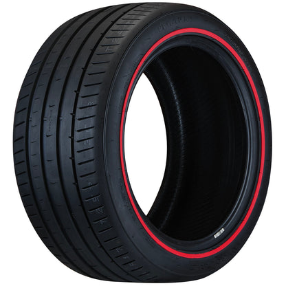 275/40ZR20 PRO-TRAC STREET PRO III REDLINE