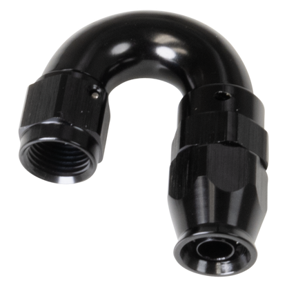 Black 180 -6 Pro PTFE Hose End