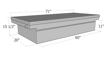 GXTX - RB121LP - Low Profile Full Lid Comm. Class Full Size CrossOver - Standard