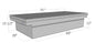 GXTX - RB121LP - Low Profile Full Lid Comm. Class Full Size CrossOver - Standard