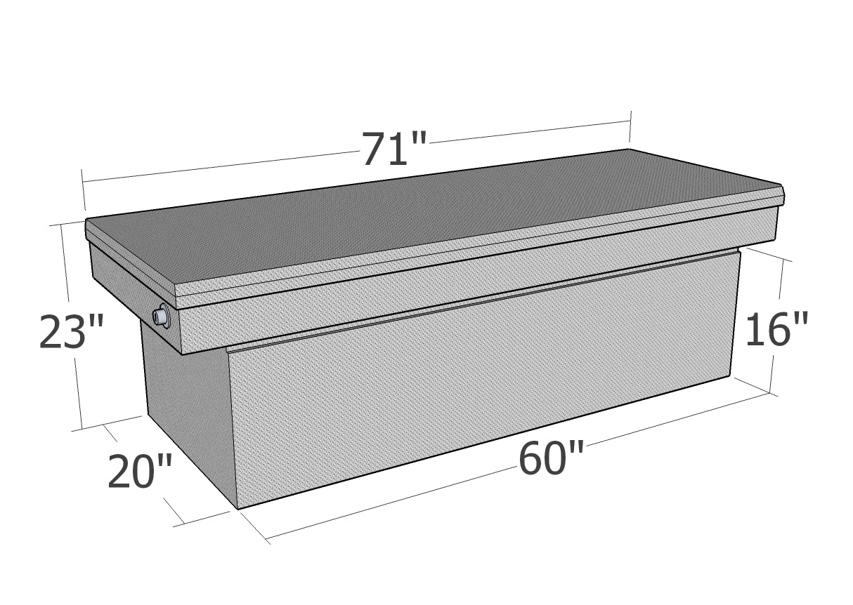 GXTX - RB123FL - Full Lid Comm. Class Full Size CrossOver - Xtra Deep