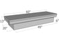 GXTX - RB154FL - Full Lid Comm. Class Full Size Step Side & Down Size - Shallow Depth