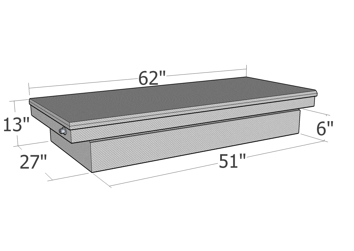 GXTX - RB155FL - Full Lid Comm. Class Mid Size/Down Size CrossOver - LB & SB Wide & Shallow