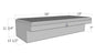 GXTX - RB178-9 - 56inch Low Profile LoSider Side Rail Box Comm. Class