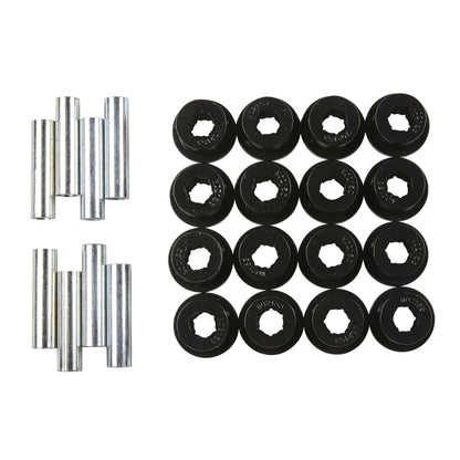 Leaf Spring Bushing Kit 1.5" Id Main Eye/ 1.5" Id Shackle/ 4 Springs