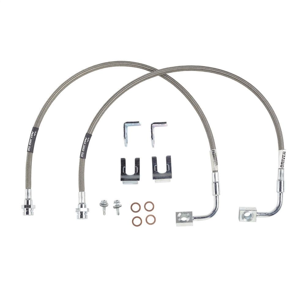 Front/Rear Brake Hose Kit Brackets E-Brake Drop