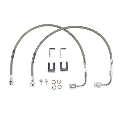 Front/Rear Brake Hose Kit Brackets E-Brake Drop