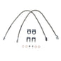 Stainless Steel 22" Front Brake Line Set TJ/LJ/XJ/Mj/ZJ/CJ 82-86