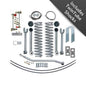 4.5 Inch Super-Flex Short Arm Lift Kit With Rear Leaf Springs - No Shocks