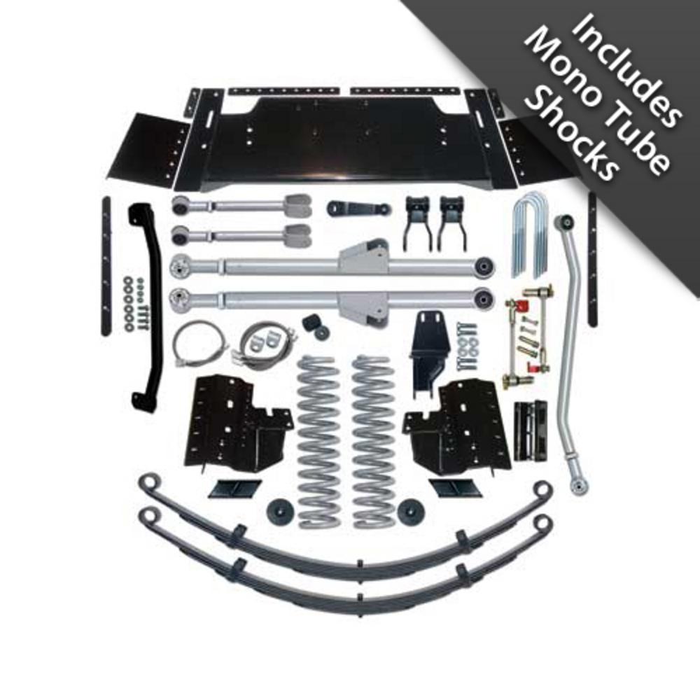 5.5 Inch Extreme-Duty Long Arm Lift Kit With Mono Tube Shocks