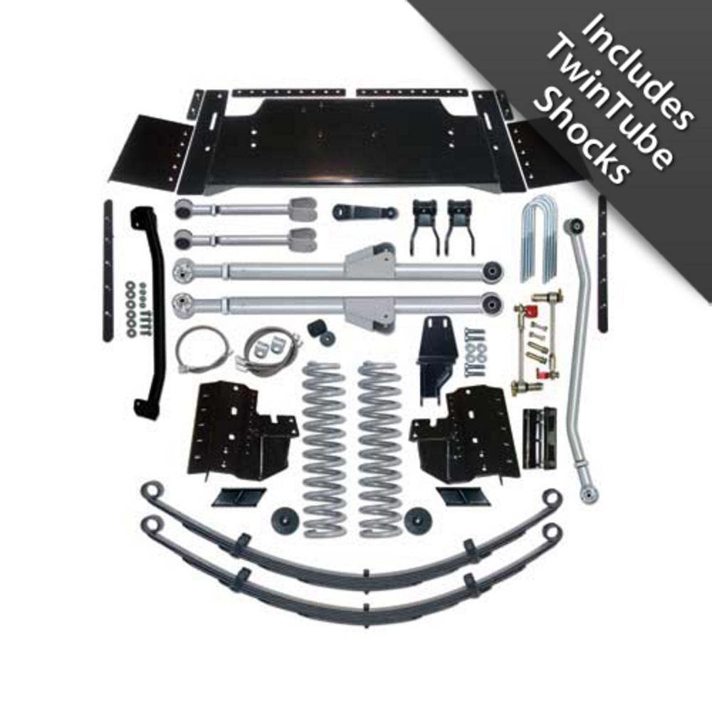 5.5 Inch Extreme-Duty Long Arm Lift Kit With Twin Tube Shocks