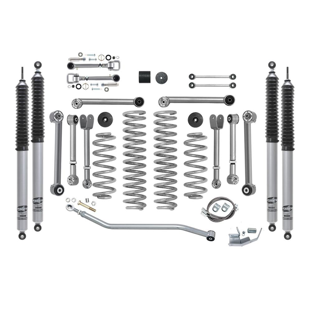 TJ/LJ 3.5 Inch Superflex Adj Up/ Fix Lwr Mono Tube