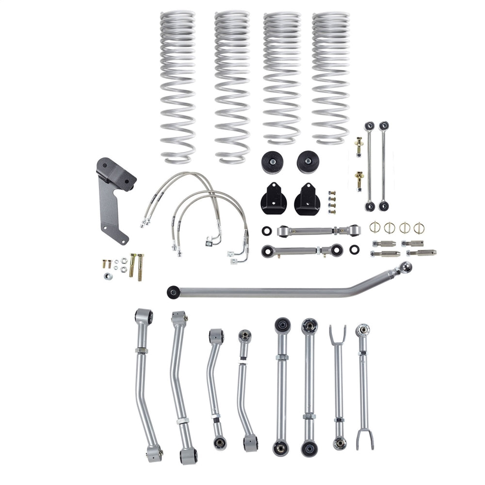 Rubicon Express 3.5 Inch Super-Flex Progressive Coil Lift Kit - Re7127P