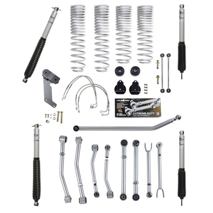 Rubicon Express 3.5 Inch Super-Flex Progressive Coil Lift Kit - Re7127P