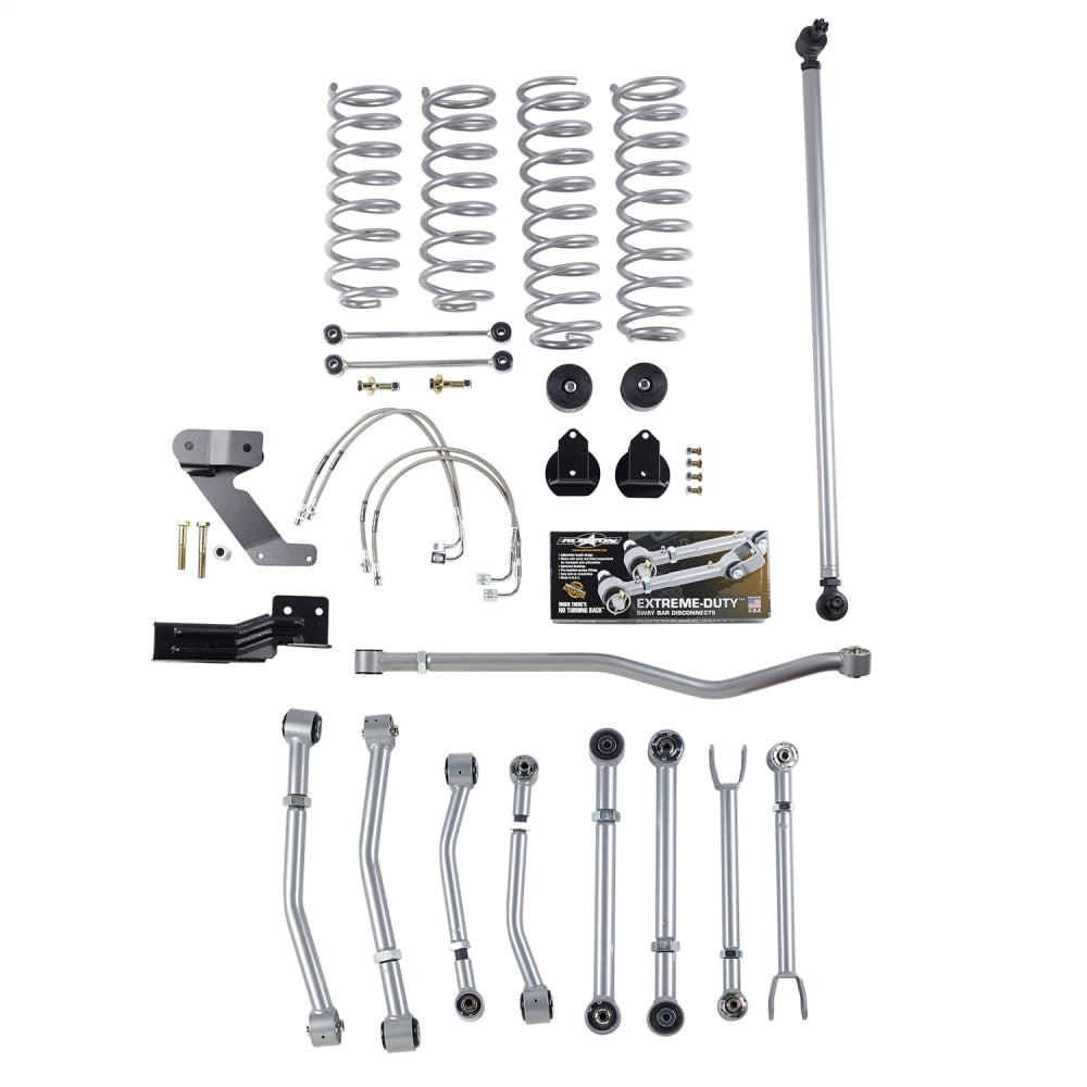 Super-Flex Adjustable Short Arm Kit JK 2Dr 4.5" (No Shocks)
