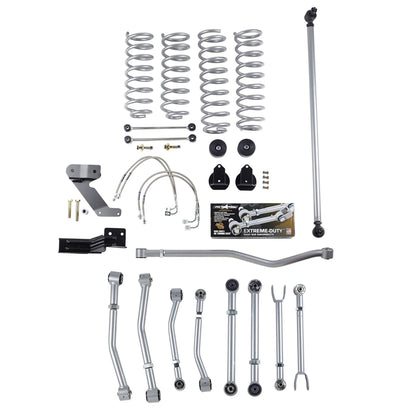 Super-Flex Adjustable Short Arm Kit JK 2Dr 4.5" (No Shocks)