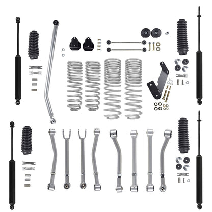 2.5In Suprflx Pc Kit 4Dr W/Mono Resi Shocks