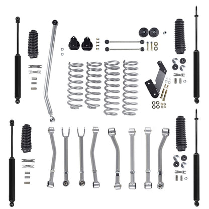 2.5In Suprflx Pc Kit 4Dr W/Mono Resi Shocks