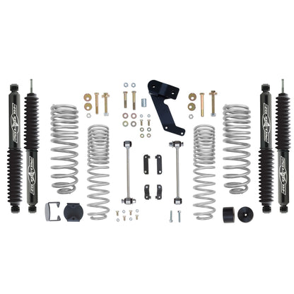 Rubicon Express 2.5 In. Progressive Coil Lift Kit W. Twin Tube Shocks - Re7141Pt