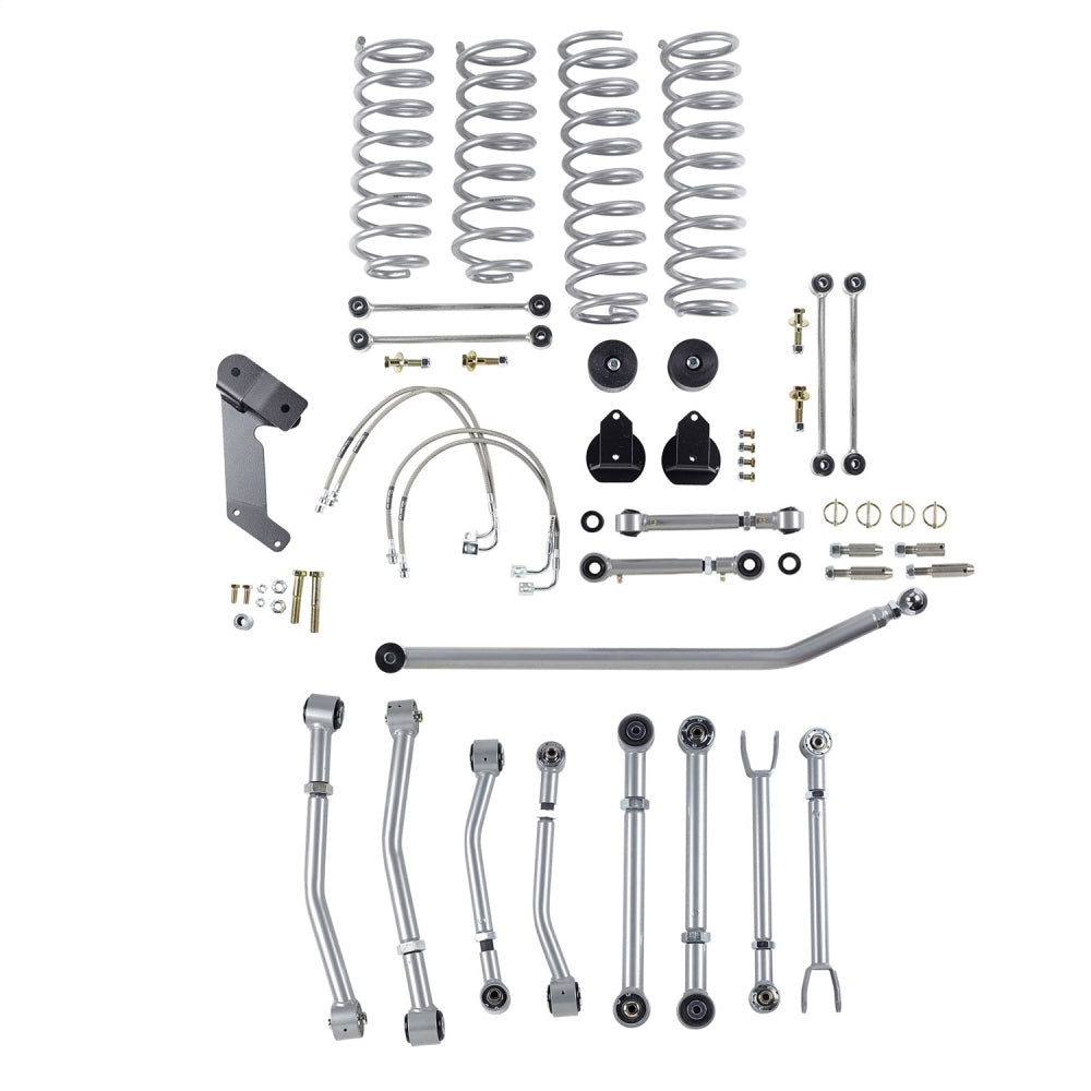 Super-Flex Adjustable Short Arm Kit JK 4Dr 3.5"