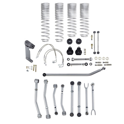 Rubicon Express 3.5 Inch Super-Flex Progressive Coil Lift Kit - Re7147P