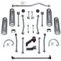 Super-Flex Adjustable Short Arm Kit JK 4Dr 4.5" W/Mono Tube Shocks
