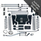 3.5 In. Extreme-Duty Long Arm Lift Kit W. Rear Track Bar W. Mono Tube Shocks