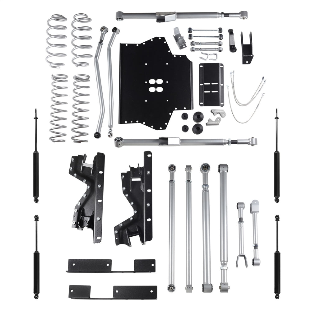 4.5 In. Extreme-Duty Long Arm Lift Kit W. Rear Track Bar W. Twin Tube Shocks