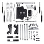 4.5 Inch Extreme-Duty Long Arm Lift Kit With Rear Tri-Link And Mono Tube Shocks