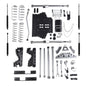 4.5 Inch Extreme-Duty Long Arm Lift Kit With Rear Tri-Link And Twin Tube Shocks